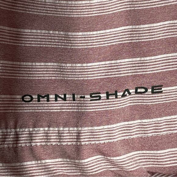 Columbia Omni-Shade Button Up Short Sleeve Shirt - Size XL - Picture 9 of 10